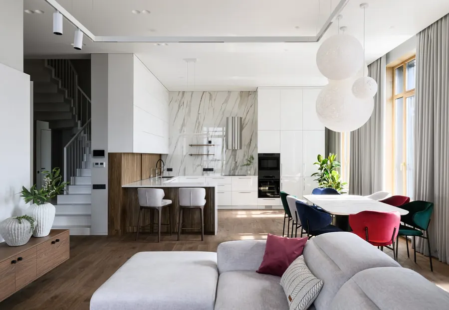 Maisonette über zwei Ebenen – Küche